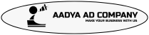 Aadya Ad Company logo for offline advertising and OOH media services